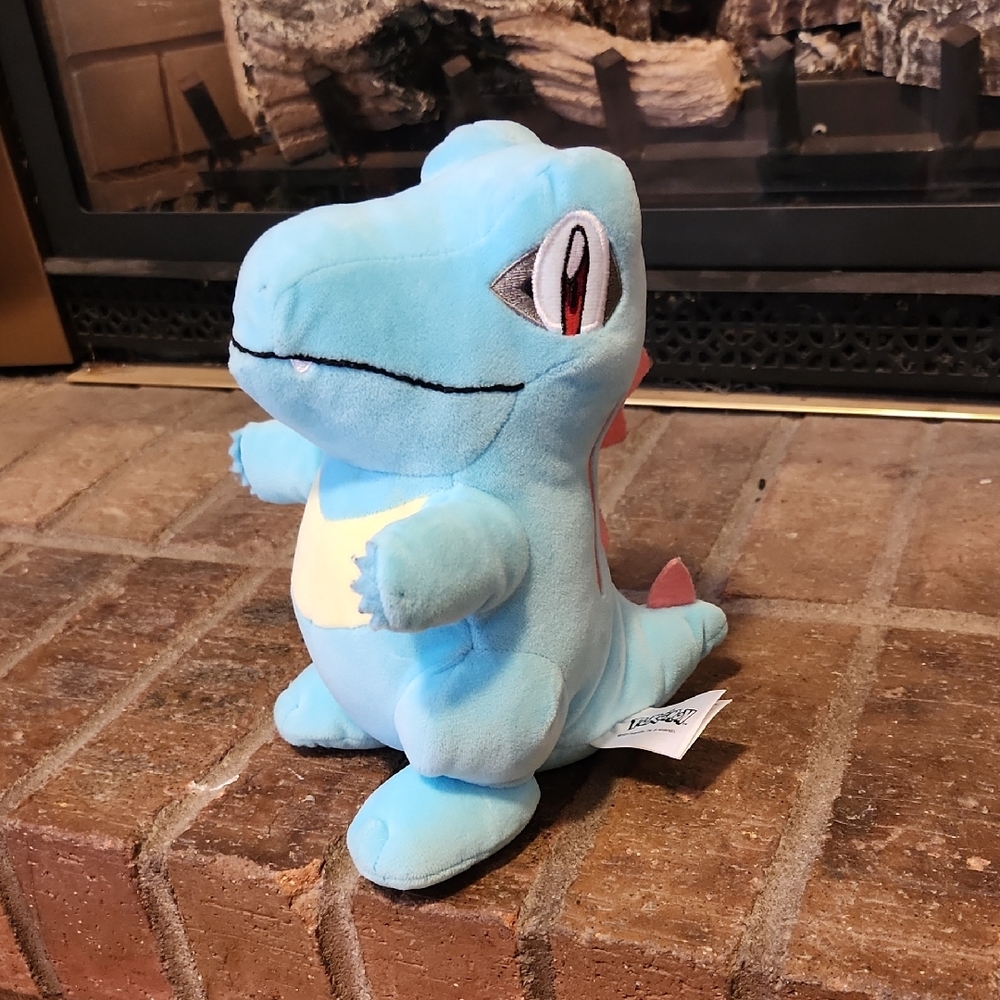 Pokemon Totodile Blue Plush Dinosaur Toy Kids Toy Collectible